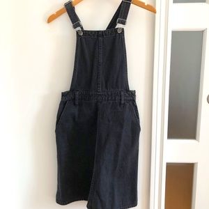 MADEWELL | Denim Jumper - Dress Overalls - Washed Black Sz Small
